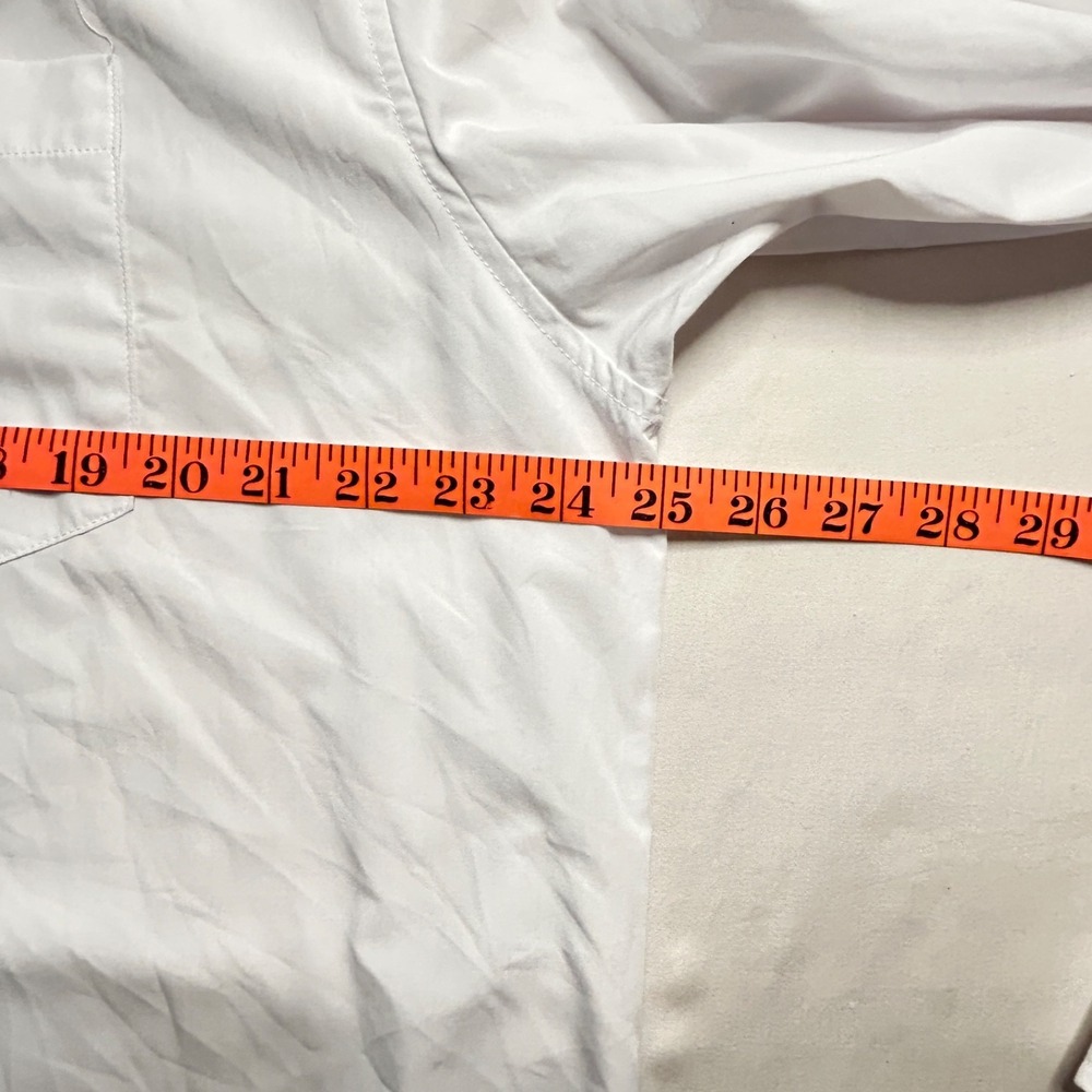 Dixxon Flannel Company Shirt XL White D-Lux Performance Bamboo Series Minimalist - Picture 7 of 9